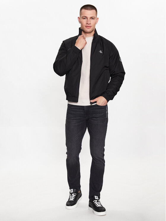 Calvin Klein Jeans Calvin Klein Jeans Яке бомбър Harrington J30J323466 Черен Regular Fit