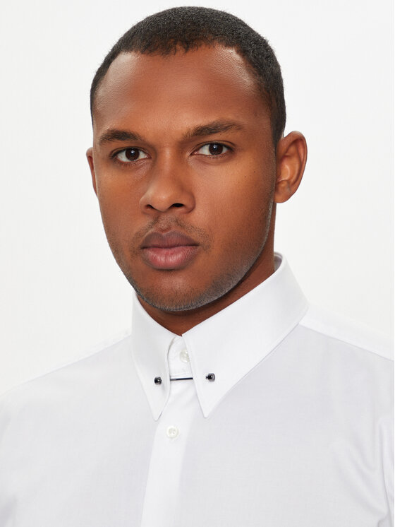 HUGO Hugo Camicia Vikko 50519847 Bianco Modern Fit
