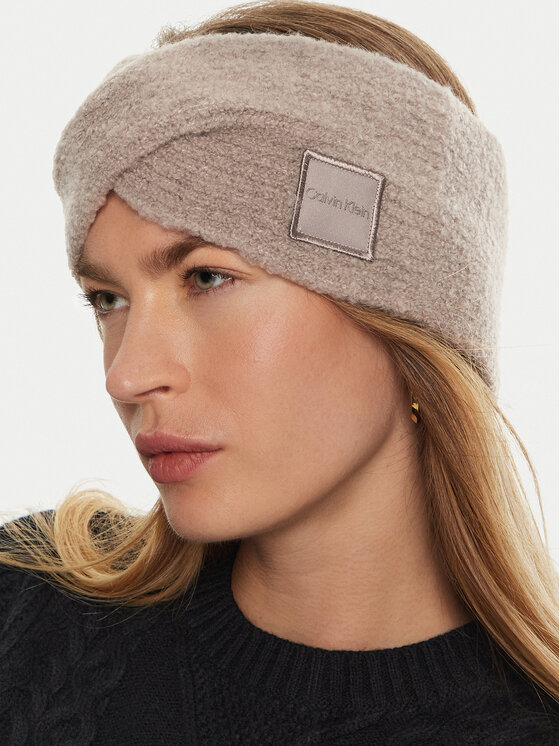 Calvin Klein Calvin Klein Stirnband Modern Patch K60K612694 Beige