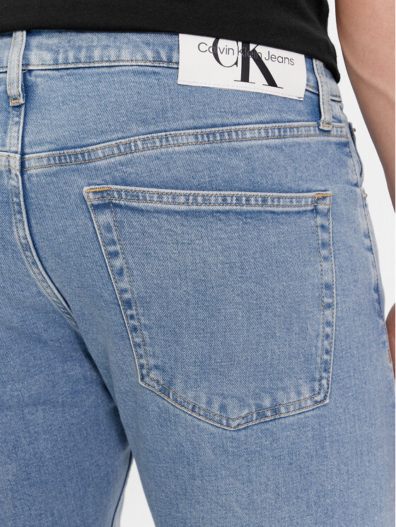 Calvin Klein Jeans Calvin Klein Jeans Jeansy J30J323690 Modrá Slim Taper Fit