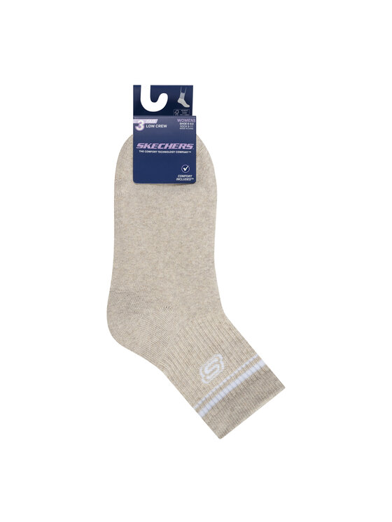 Skechers Skechers Skarpety długie S601827-SAND Beżowy