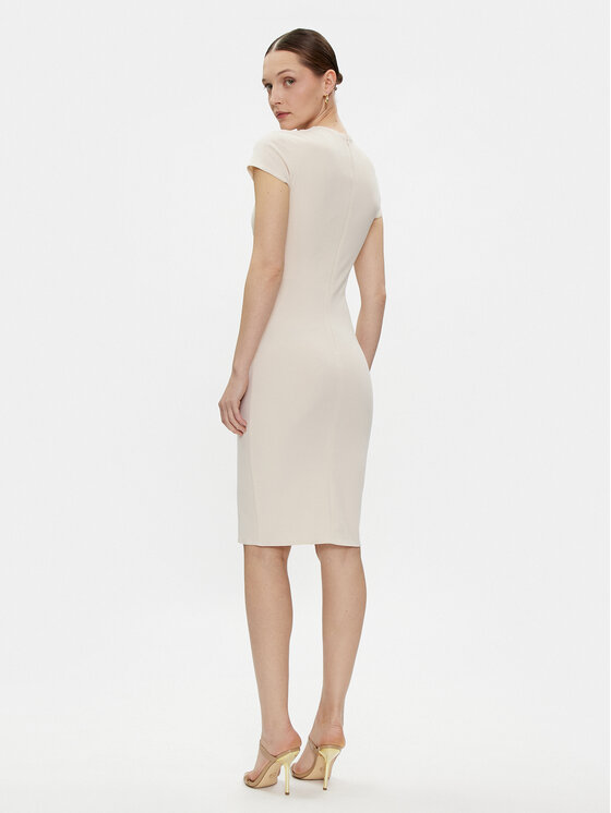 Rinascimento Rinascimento Vsakodnevna obleka CFC0117728003 Bež Regular Fit
