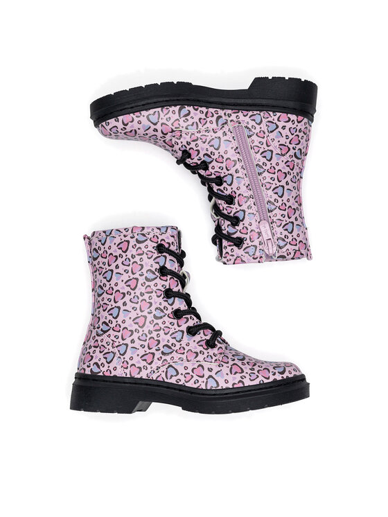 Nelli Blu Nelli Blu Schnürschuhe CF3016-1 Rosa
