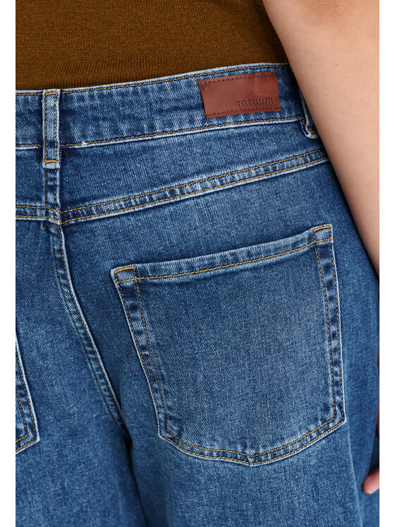 TATUUM TATUUM Jeansy LEI Granatowy Wide Fit