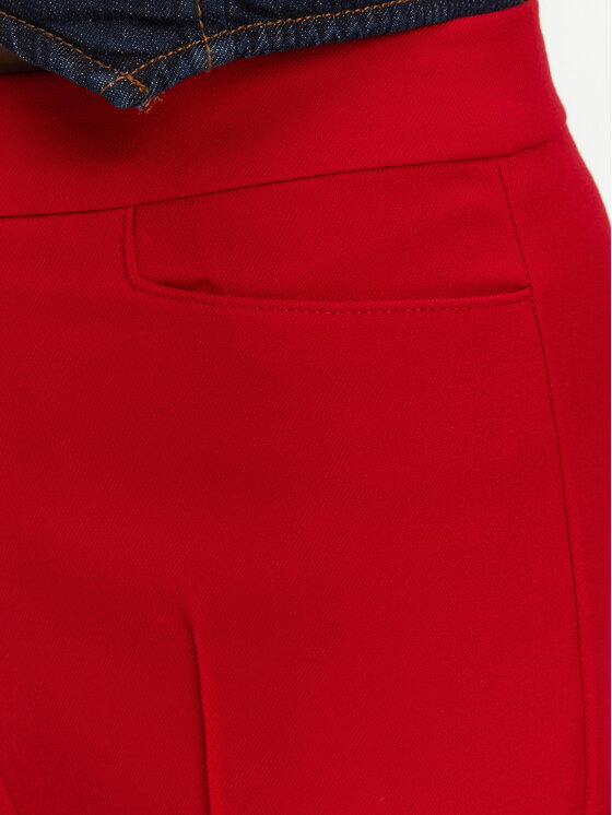 Morgan Morgan Szövet nadrág 251-PECO.F Piros Bootcut Fit