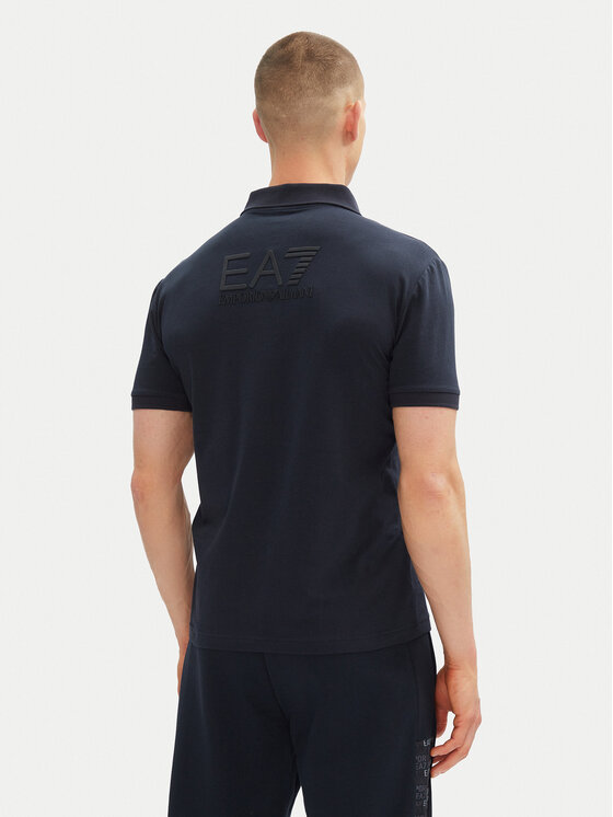 EA7 Emporio Armani EA7 Emporio Armani Polo 7M000228 AF10373 UB102 Granatowy Regular Fit