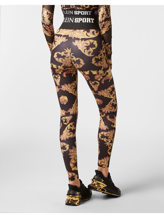 Plein Sport Plein Sport Legginsy 21537 Czarny Active Fit