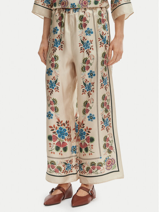 Weekend Max Mara Weekend Max Mara Culotte nadrág Snack 2615131032 Bézs Relaxed Fit