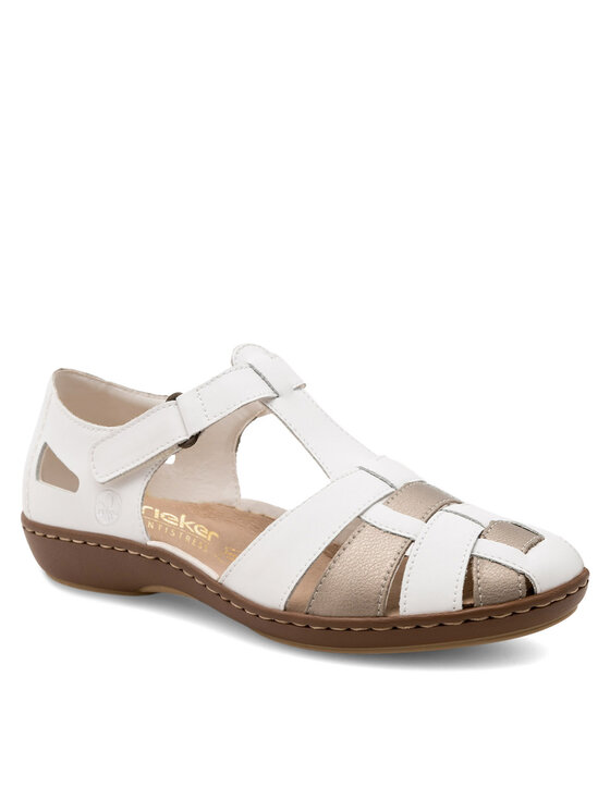 Rieker Rieker Halbschuhe 45869-80 Weiß