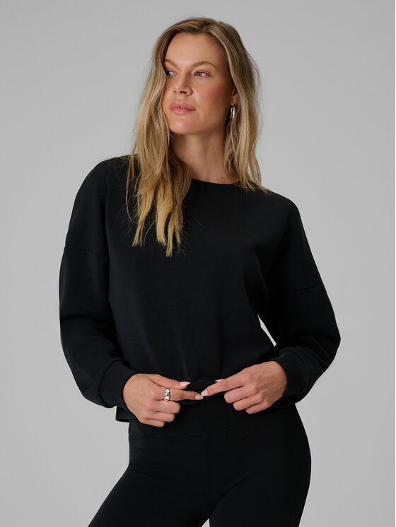 4F 4F Bluza APRES SKI Czarny Regular Fit