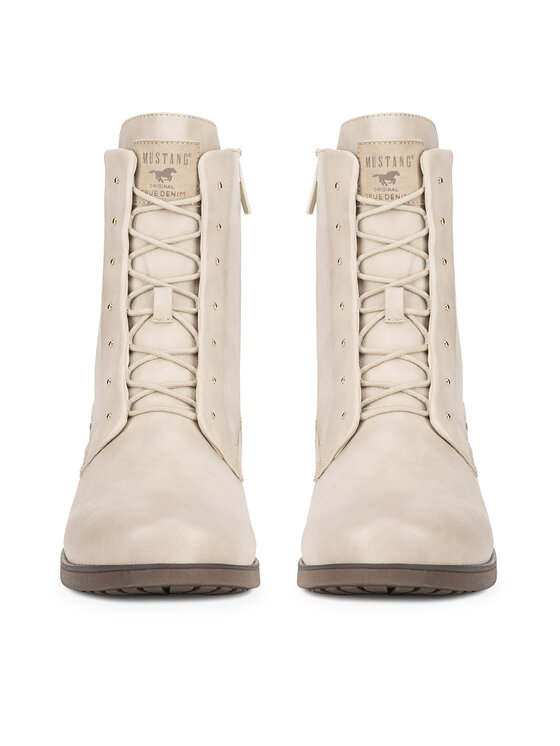 Mustang Mustang Schnürschuhe 1229-522 BIG Weiß