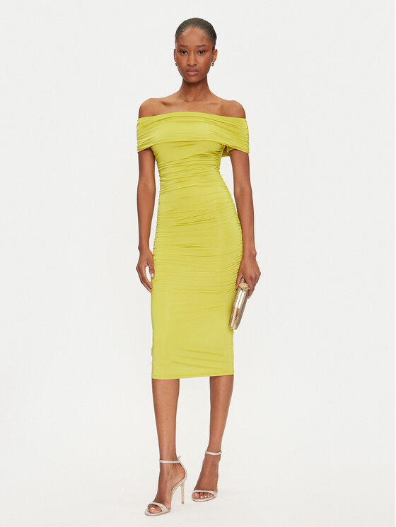 Marciano Guess Marciano Guess Коктейльна сукня 5GGK39 6259A Зелений Regular Fit