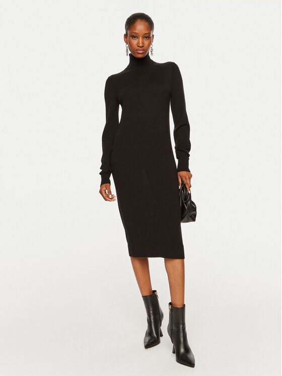 Calvin Klein Calvin Klein Kootud kleit K20K207485 Must Regular Fit