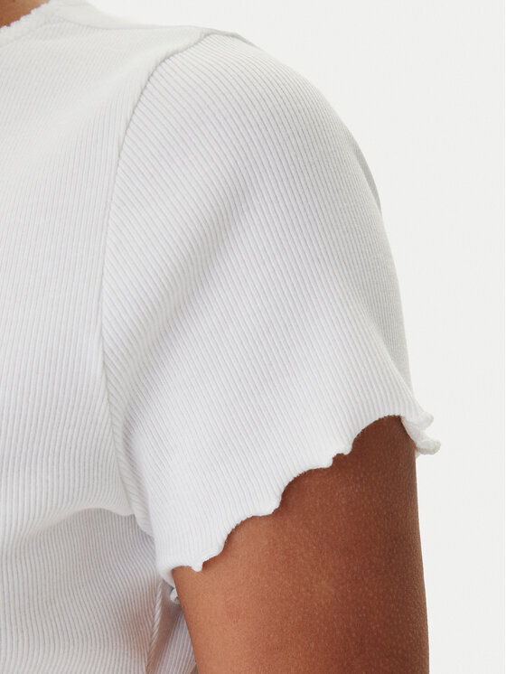 Tommy Jeans Tommy Jeans Blusa DW0DW20377 Bianco Slim Fit