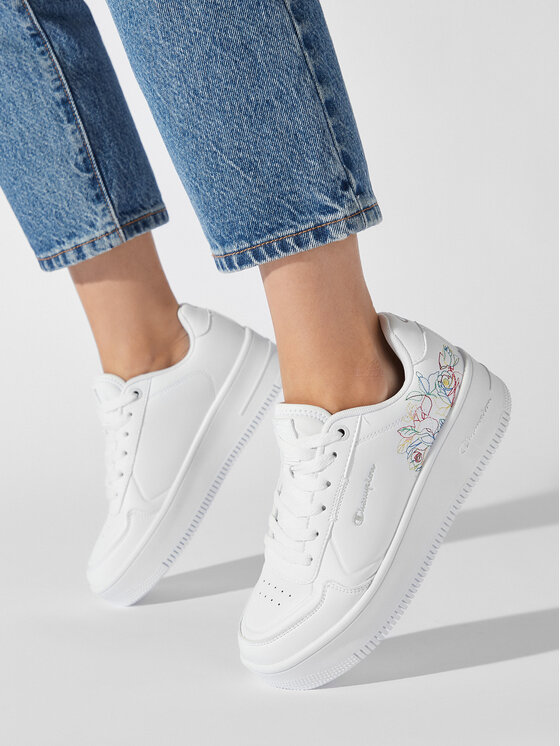 Champion Champion Tenisice Rebound Platform Flower S11549-CHA-WW001 Bijela