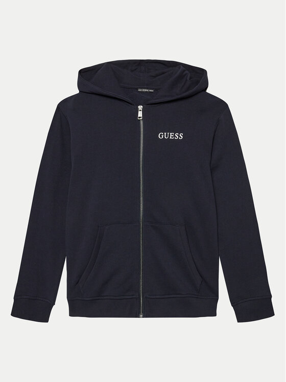Guess Guess Pulóver L4RQ22 KAUG0 Sötétkék Regular Fit