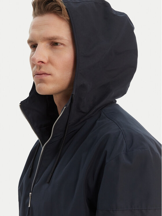 BOSS BOSS Prehodna jakna H-Cireno 4 50544135 Mornarsko modra Regular Fit