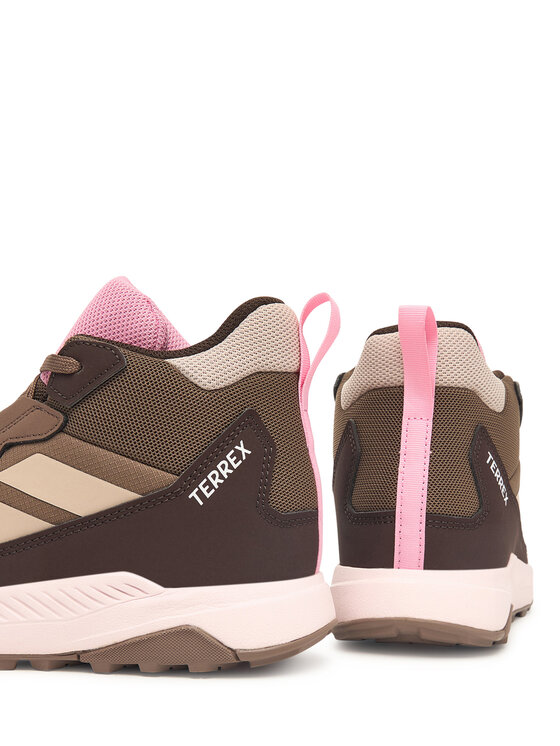 adidas adidas Trekking čevlji Terrex Anylander Mid Junior Hiking Shoes JR9722 Rjava