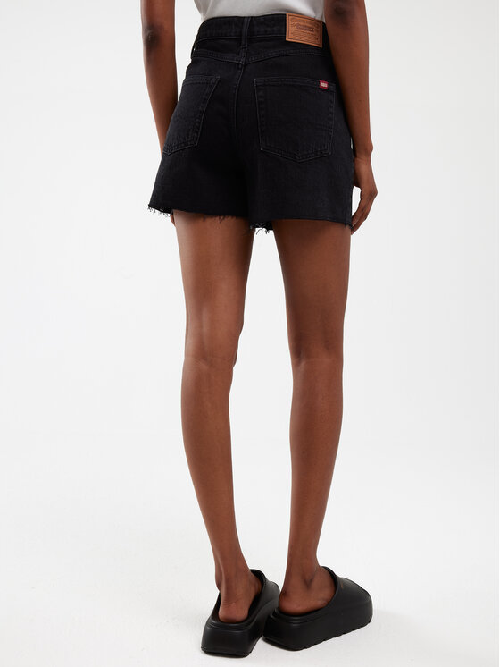 BIG STAR BIG STAR Szorty jeansowe AUTHENTIC GIRL Czarny Wide Fit