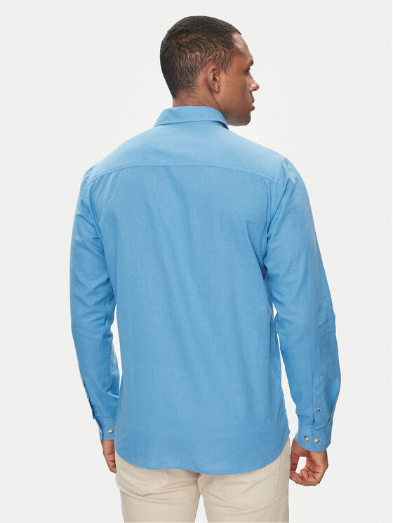 Jack&Jones Jack&Jones Cămașă Summer 12248384 Albastru Comfort Fit