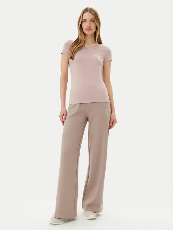 EA7 Emporio Armani EA7 Emporio Armani Marškinėliai 8NTT65 TJDQZ U4079 Rožinė Regular Fit