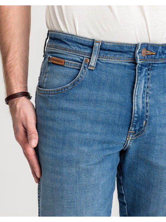 Wrangler Wrangler Jeansy TEXAS Niebieski Straight Fit