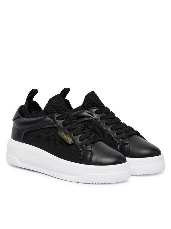 LOVE MOSCHINO LOVE MOSCHINO Sneakersy JA15055G1OIZ000A Černá