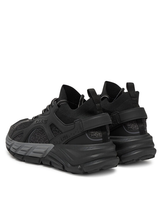 Iceberg Iceberg Sneakersy IUSOCK Černá