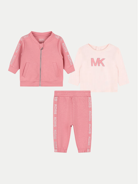 MICHAEL KORS KIDS Σετ φόρμας R30130 Ροζ Regular Fit
