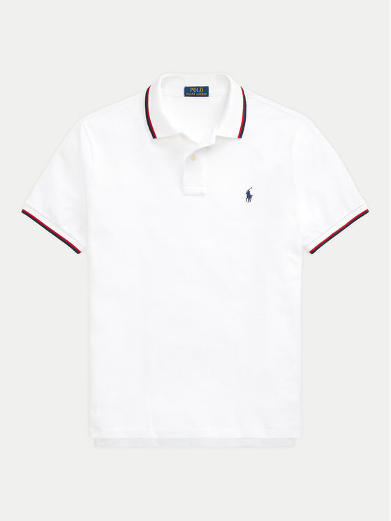 Polo Ralph Lauren Polo Ralph Lauren Polo Classics 710842621002 Biały Slim Fit