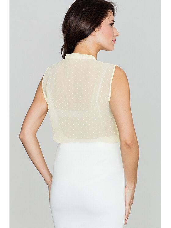Lenitif Lenitif Blusa K155 Giallo Regular Fit