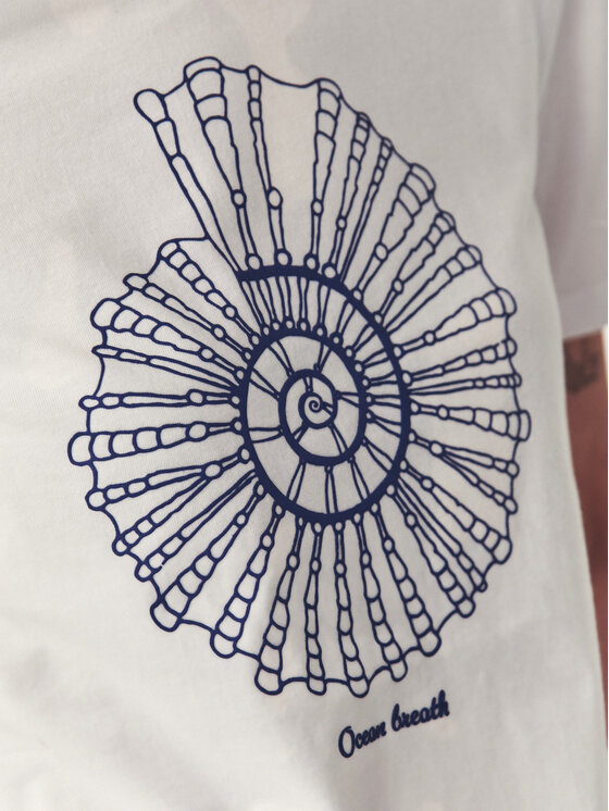 TATUUM TATUUM T-Shirt RAMIRA 1 Biały Classic Fit