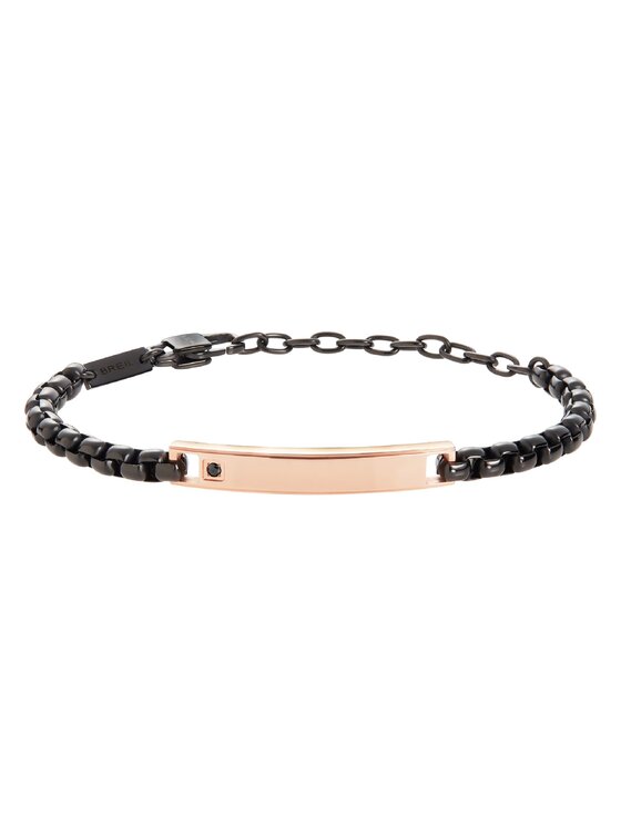 Breil Breil Bracciale TAG AND CROSS Nero