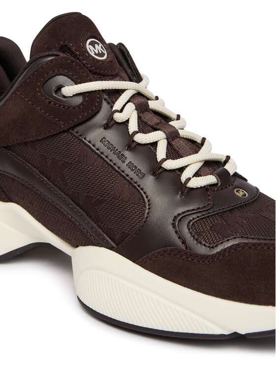 MICHAEL Michael Kors MICHAEL Michael Kors Сникърси 43F6BWFS2Y Тъмнокафяв