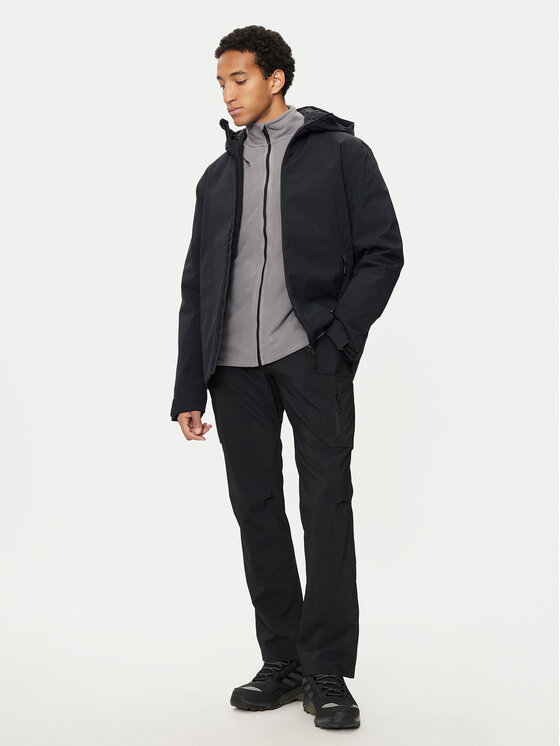 4F 4F Geacă de schi 4FWAW24TTJAM579 Negru Regular Fit