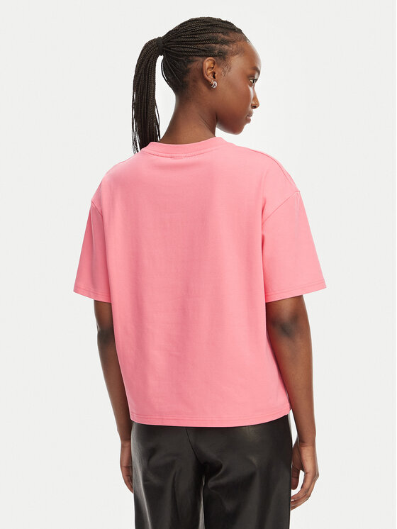 HUGO HUGO T-Shirt Signature 50556807 Rosa Regular Fit