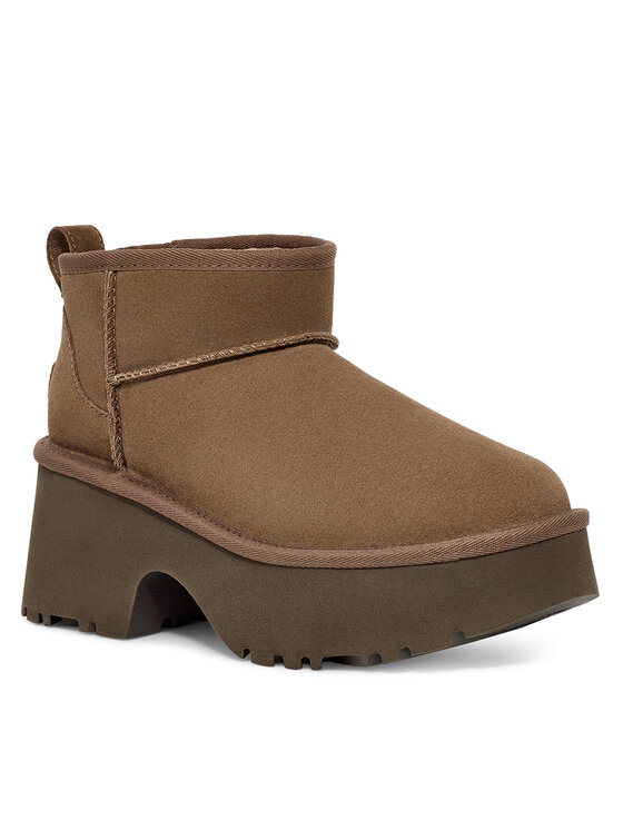 Ugg Ugg Śniegowce W Classic Ultra Mini Heights 1158311 Zielony