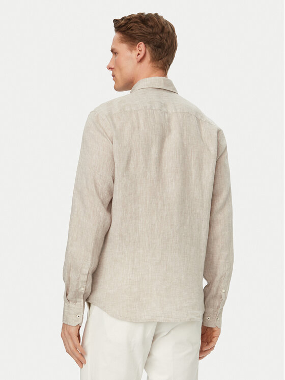 JOOP! JOOP! Srajca Pai-W 30102661 Bež Regular Fit