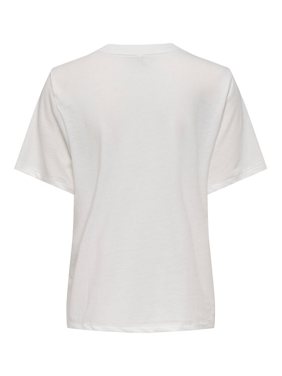 ONLY ONLY T-shirt Bilins 15320615 Bianco Regular Fit