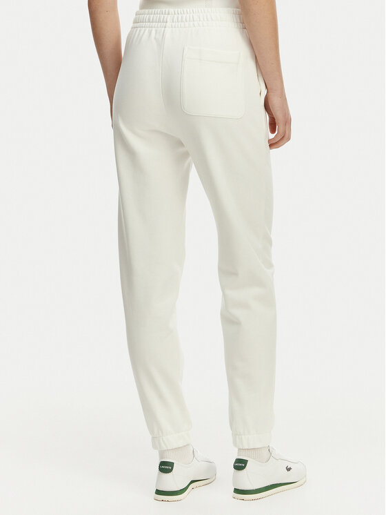 Lacoste Lacoste Pantaloni da tuta XF7604 Bianco Regular Fit
