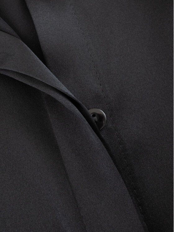 KMX Studio KMX Studio Bluzka 504840007 Czarny Straight Fit