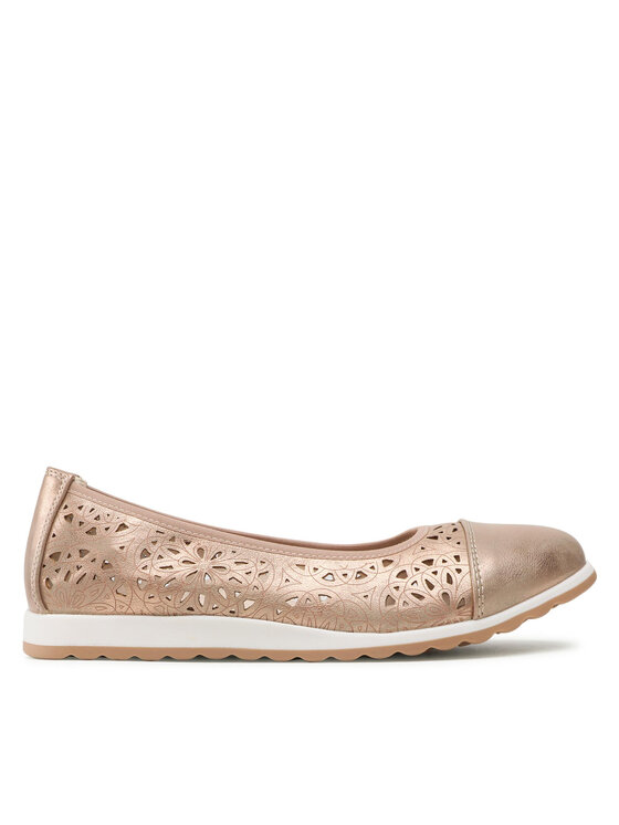 Clara Barson Clara Barson Halbschuhe WS5720-02 Goldfarben