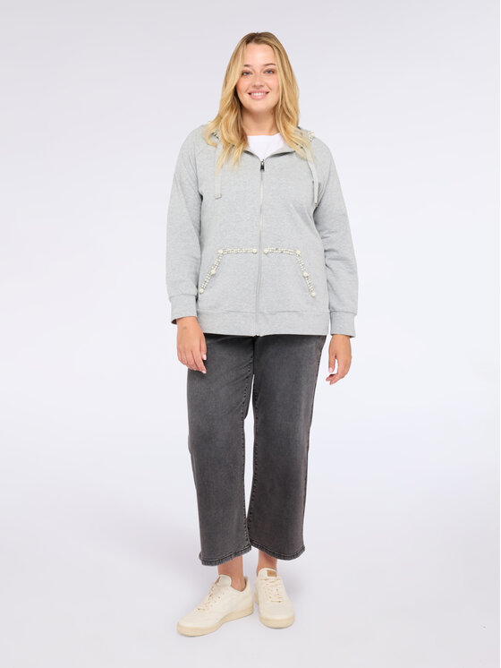 Fiorella Rubino Fiorella Rubino Felpa G910L008567N013 Grigio A-Line Fit