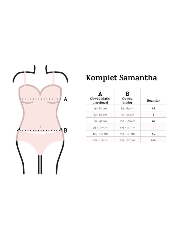 DKaren Lingerie DKaren Lingerie Piżama KSAMANTHA-GRANAT Granatowy Classic Fit