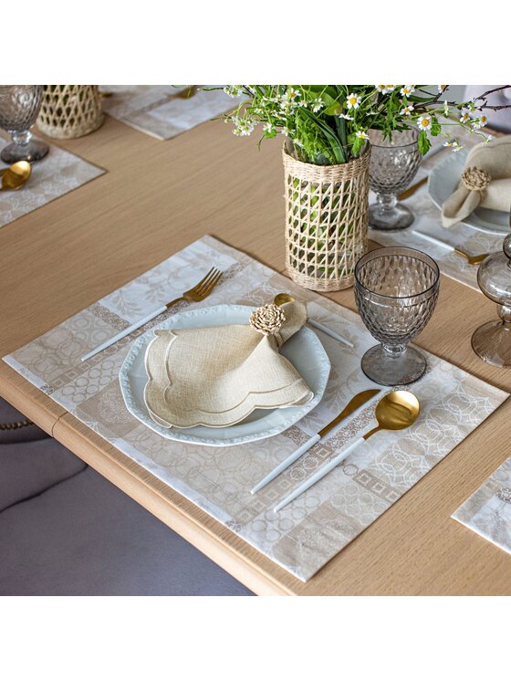 Roseberry Home Roseberry Home Bieżnik Beige Symphony Beżowy