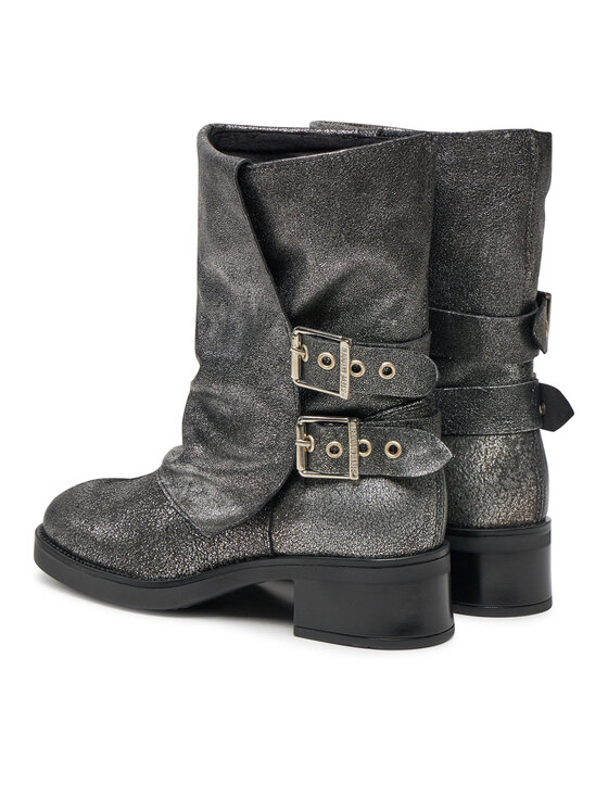 Steve Madden Steve Madden Botki Bonfire SM11003415 Srebrny