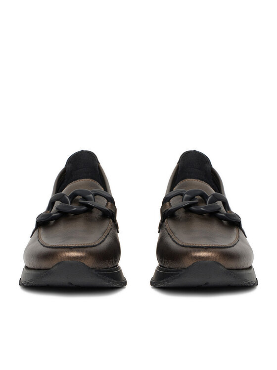 Rieker Rieker Halbschuhe 49051-25 Goldfarben