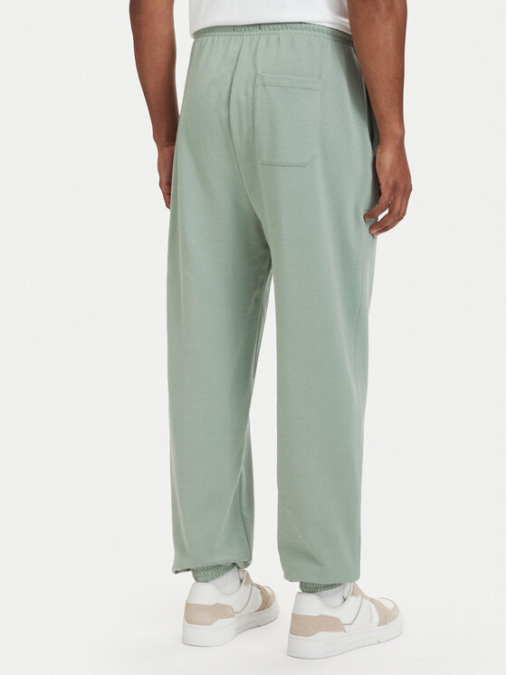 Tommy Hilfiger Tommy Hilfiger Sportinės kelnės Essential UM0UM03911 Šviesiai žalia Relaxed Fit