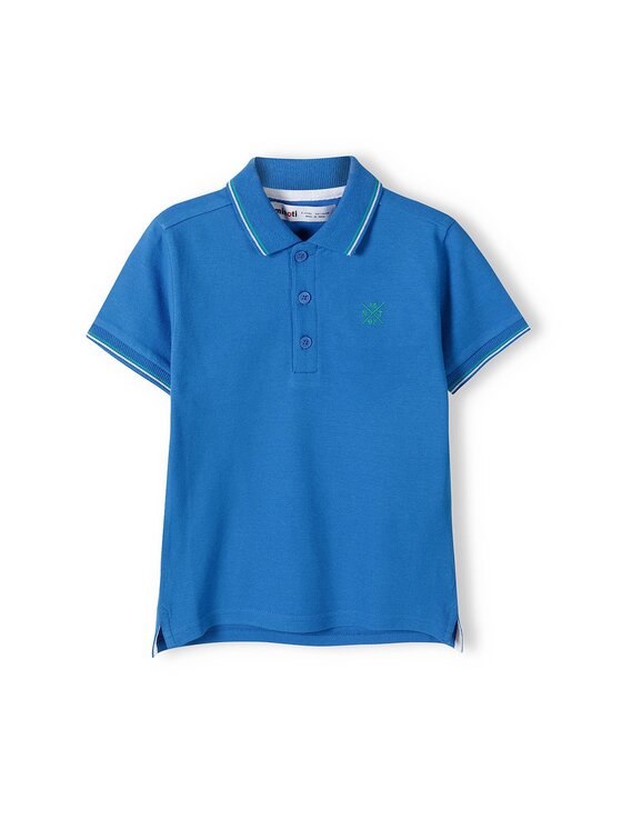 MINOTI MINOTI Polo 13polo 8 Niebieski Regular Fit