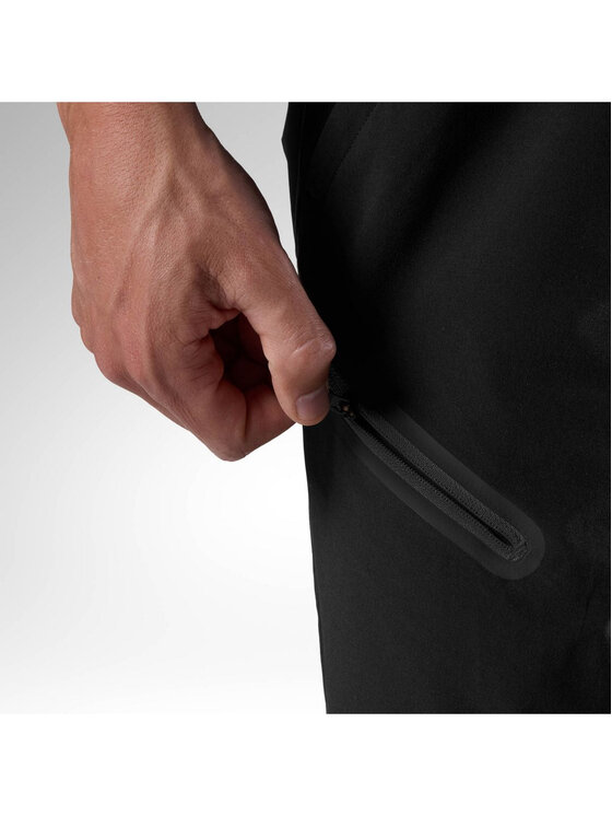 Rossignol Rossignol Spodnie outdoor M Pull-On Pant Czarny Regular Fit